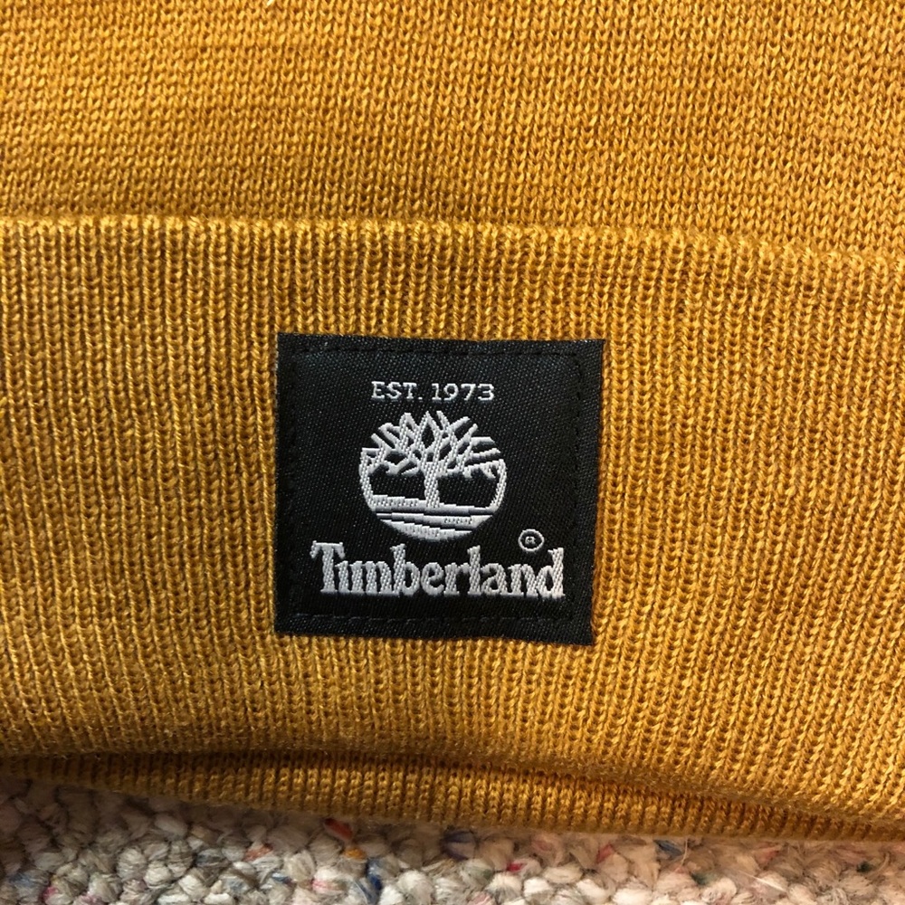 🆕 Timberland Logo Patch Watch Cap - Picture 3 of 4